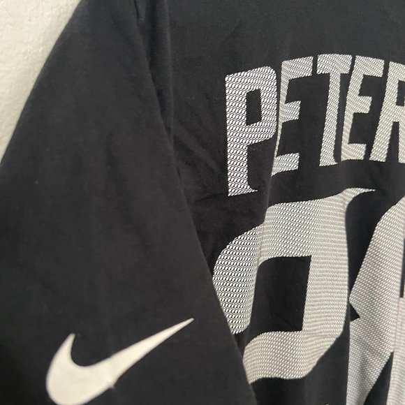 Men's Nike Black Minnesota Vikings Team Peterson 28 Regular Fit T Shirt M - Picture 8 of 10